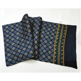  Férfi exklúzív sál - Kék mintás